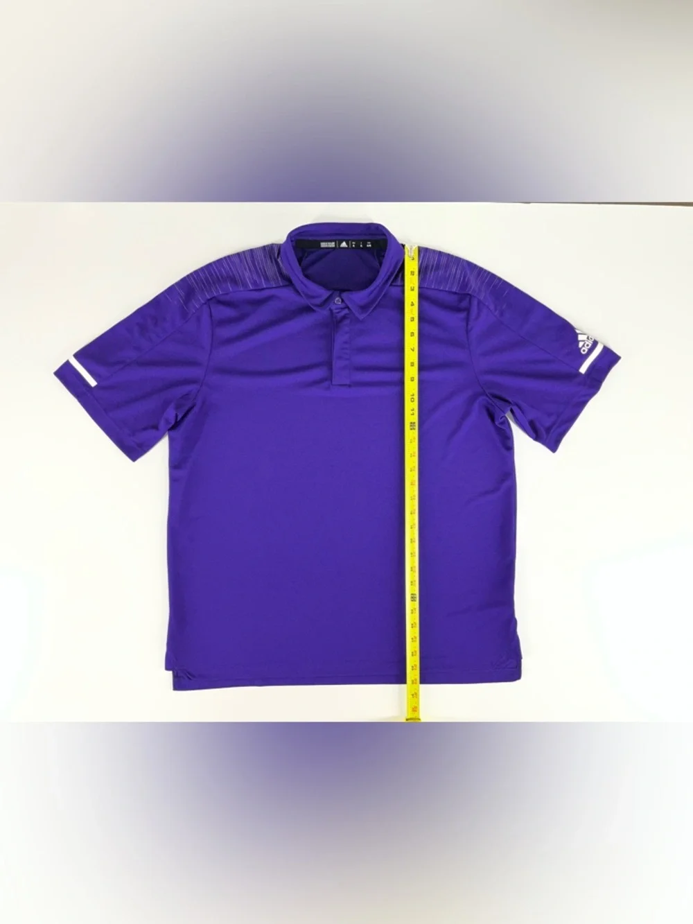 Adidas Men's Purple Performance 'Climalite Polo Size XL
